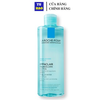Nước làm sạch sâu và tẩy trang dành cho da dầu nhạy cảm La Roche-Posay Effaclar Micellar Water Ultra 400ml