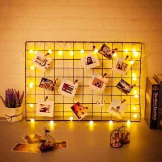 LƯỚI TRANG TRÍ DECOR 37x47cm. Tặng kèm dính Và 10 kẹp gỗ