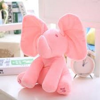 thú bông voi xám nhồi bông cho bé (kích thước 70cm)