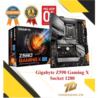 BO MẠCH CHỦ Gigabyte Z590 Gaming X – Socket 1200