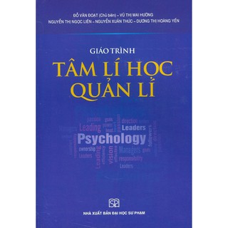 Sách - Giáo Trình Tâm Lí Học Quản Lí