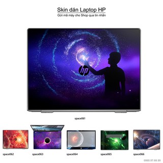 Skin dán Laptop HP in hình không gian nhiều mẫu 11 (inbox mã máy cho Shop)
