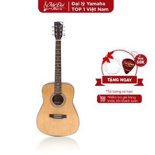 Đàn Guitar Acoustic Việt Nam GA-14HV Mặt Gỗ Thông Nguyên Tấm Cao Cấp