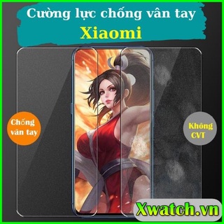 Cường lực Chống vân tay Xiaomi Redmi 10A Note 10 Note 10pro Note 11 4G / Note 11s Note 11pro Note 11T pro Mi 11T pro F4