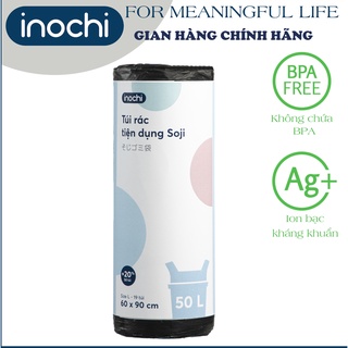 Túi rác tiện dụng Soji 50L x 19 túi (Size L)