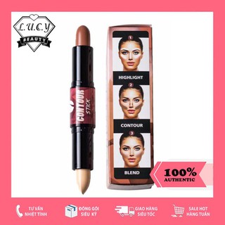 Hàng UK-  Tạo Khối Che Khuyết Điểm Dạng Thỏi W7 Highlight And Contour Stick 4g Chuẩn Auth 100%