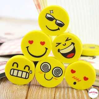 1 Viên Tẩy Chì Hình Mặt Cười Cute – icon cảm xúc vui nhộn 00247