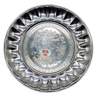 Mâm,khay inox tròn Hoàng Gia đủ cỡ