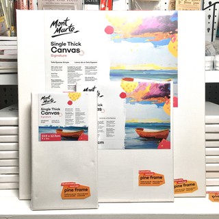 Khung Canvas Mont Marte CSST - TOAN VẼ ÉP - CANVAS PINE FRAME - Toan có phủ 1 lớp gesso