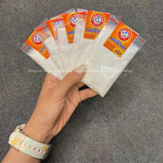 [SHIP HOẢ TỐC] Bột backing soda túi chiết nhỏ dùng cho nấu ăn tẩy rửa