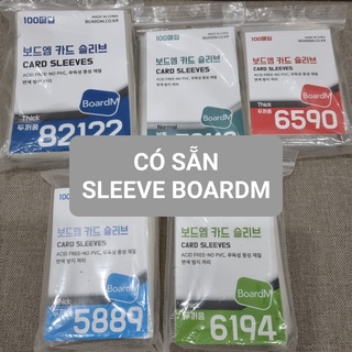CÓ SẴN BoardM sleeve bọc card thẻ bài [nhiều kích thước] Shop48