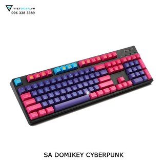 [Mã SKAMSALE03 giảm 10% đơn 200k] Bộ nút bàn phím SA Domikey CyberPunk nhựa ABS in 2 lớp