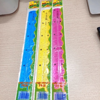 Thước dẻo màu 20cm - 30 cm