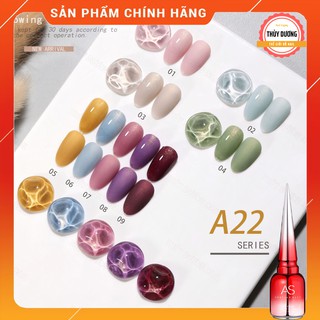 Sơn gel AS chính hãng chai đỏ mã A22 15ml