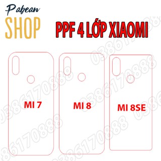 Dán lưng PPF 4 lớp chống va đập cho XIAOMI MI7 / 8 / 8 SE