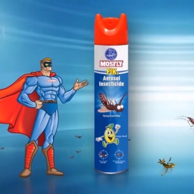 Xịt muỗi Mosfly 300/600ml