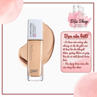 Kem Nền Lâu Trôi Superstay Long Lasting Full Coverage Foundation Maybelline New York 30ml (nắp trắng)