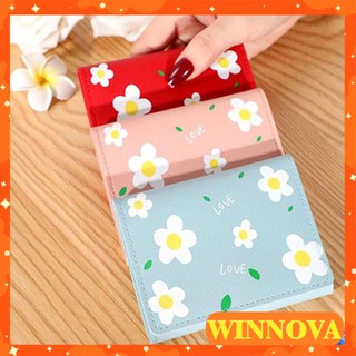 Ví nữ ngắn đẹp cầm tay mini nhỏ gọn bỏ túi nhiều ngăn dễ thương WINNOVA AV32