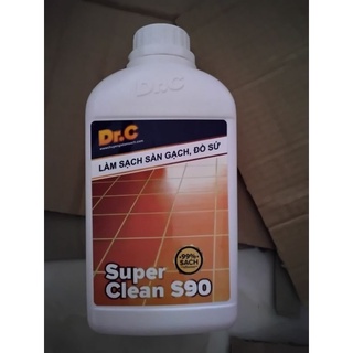 dung dịch tẩy sàn tẩy xi măng vệ sinh sàn gạch các vết bẩn lâu ngày tẩy rêu mốc DR.C 1000ML