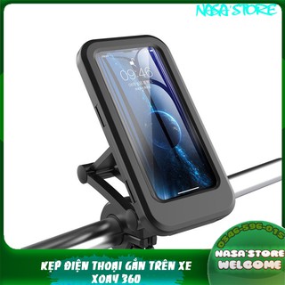 Giá đỡ kẹp điện thoại khung tròn cho xe đạp 360 có thể gập lại LH-69