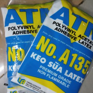 Keo sữa ATM 1kg đa năng dán giấy dán tường,làm slime, dán simili