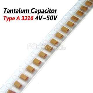 Bộ 10 Tụ Điện Loại A 100UF 0.22UF 1UF 4.7UF 10UF 22UF 33UF 47UF 6.3V 10V 16V 25V 35V 226 336 224 475 106 107 476 105