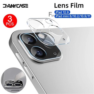 Set 3 Kính Cường Lực Bảo Vệ Ống Kính Máy Ảnh Cho 2021 iPad Pro 11 12.9 mini 6 2020 Air 4 10.9 10.2 7 / 8 / 9th Gen