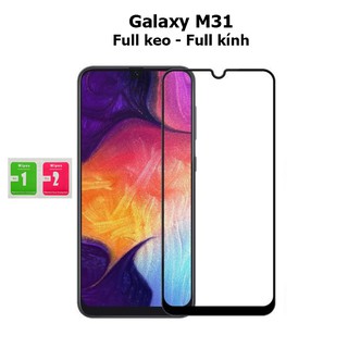 Kính cường lực full màn hình Galaxy M31