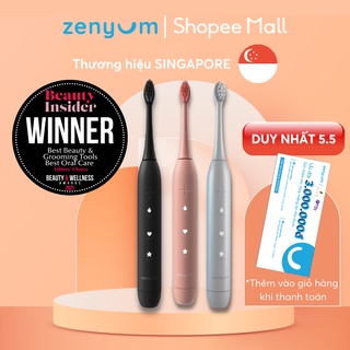 Combo 3 Bàn Chải Đánh Răng Điện ZENYUM Sonic kèm Sạc Không Dây Singapore