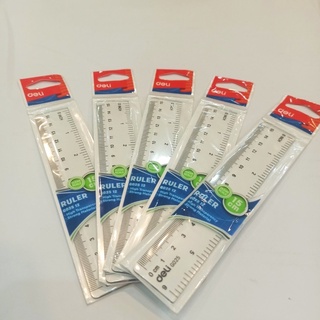 Thước kẻ nhựa 15cm Deli G02512 (01 chiếc)