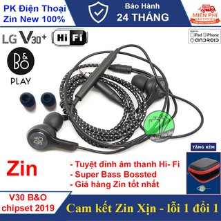[TẶNG hộp đựng] Tai nghe LG V30, V20 B&amp;O PLAY (2020) Chính hãng (Hàng bóc máy)