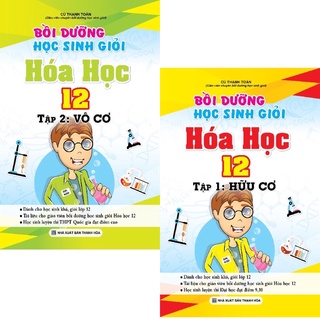 Sách - (Combo 2 tập) Bồi Dưỡng Học Sinh Giỏi Hóa Học 12 (Vô Cơ - Hữu Cơ)