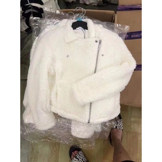 Áo khoác lông cừu xuất dư xịn cho bé gái