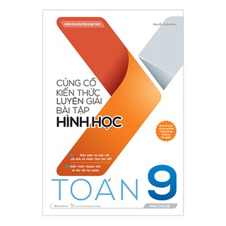 Sách - Củng cố kiến thức luyện giải bài tập Hình Học Toán 9 - theo chủ đề