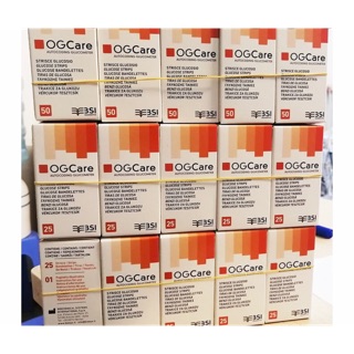 ( Giao hoa toc 30p) Que thử đường huyết OGCARE (25 -50 que)