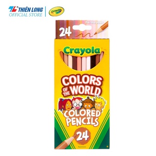 Bộ bút chì 24 màu da COTW CRAYOLA 684607