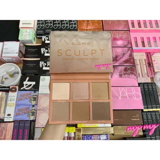 BẢNG PHẤN BẮT SÁNG - TẠO KHỐI SIGMA SCULPT HIGHLIGHT CONTOUR PALETTE CHÍNH HÃNG - 5478