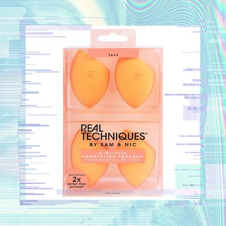Mút Tán Kem Nền REAL TECHNIQUES BY SAM &amp; NIC ( Set 4 Mút )