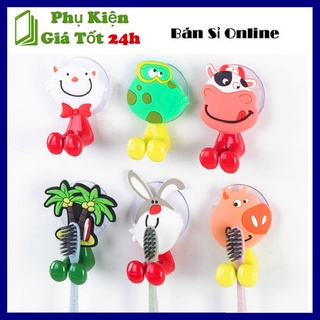 Dụng cụ kẹp bàn chải đánh răng hình thú ( nhiều hình )