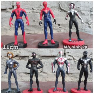 [RẺ VÔ ĐỊCH] MÔ HÌNH ĐỒ CHƠI NGƯỜI NHỆN TRANG TRÍ BÁNH GATO 11CM ĐỒ CHƠI FIGURE SPIDERMAN SPIDER MAN SIÊU NHÂN NỮ