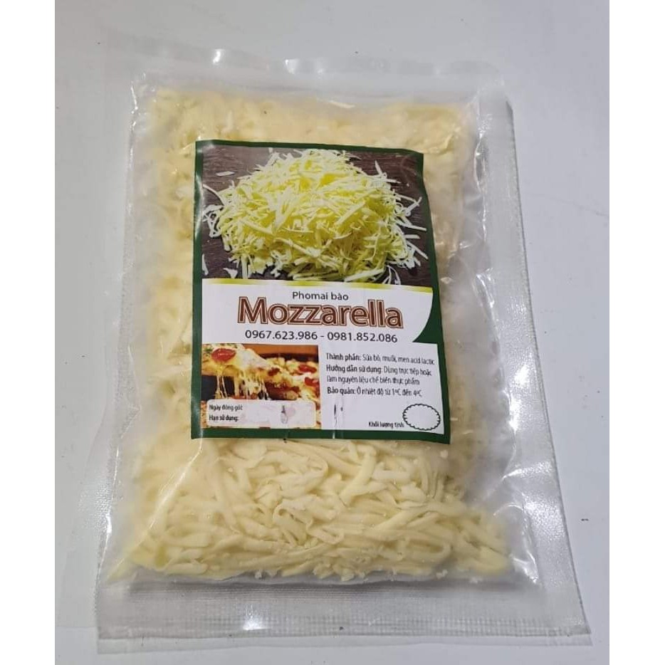 phomai mozzarella bào 200g