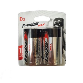 Pin Đại D Alkaline ENERGIZER Max E95 BP2 Chính Hãng Vỉ 2 Viên