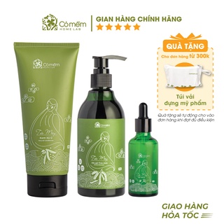 Bộ Chăm Sóc Tóc Mây Cao Cấp Giảm Rụng Tóc Cỏ Mềm