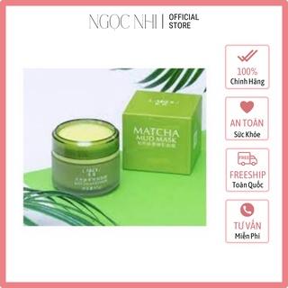 Mặt Nạ Bùn Trà Xanh Laikou Matcha Mud Nội Địa Trung [Chính Hãng 100%]