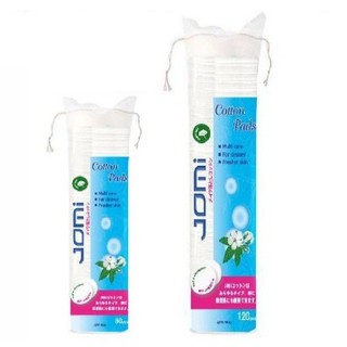 [100% COTTON] Bông Tẩy Trang Cao Cấp Jomi Cotton Pads Nhật Bản (80 Miếng/120 Miếng)