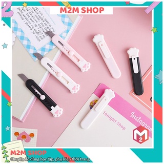 Dao rọc giấy hình chân mèo dễ thương xinh xắn