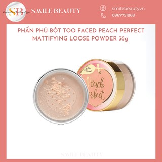 Phấn phủ bột Too Faced Peach Perfect Mattifying Loose Setting Powder 35G