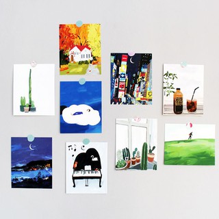 Tranh treo tường xinh đẹp decor phòng (9 tấm)