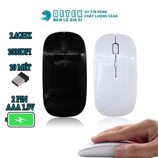Chuột không dây thời trang W1 - hiện đại, mỏng nhẹ, nhỏ gọn phù hợp cho dân văn phòng dễ mang theo BẢO HÀNG 3 THÁNG