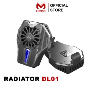 Quạt tản nhiệt điện thoại MEMO DL01 công nghệ Sò lạnh thế hệ mới làm lạnh nhanh giúp tránh giật lag bảo vệ pin